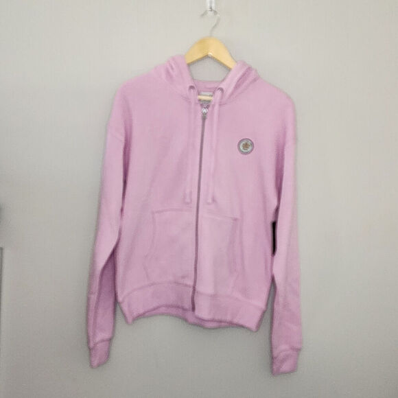 Hurley Fleece Full Zip Jacket with‎ Hood Lavender Women's SZ M - NWT - Picture 2 of 6